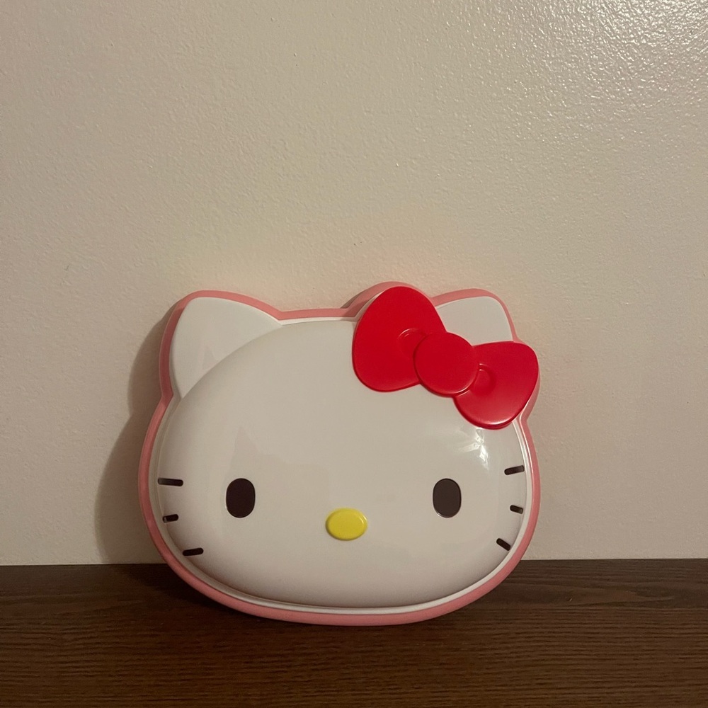 Hello kitty bento plate face lunch box